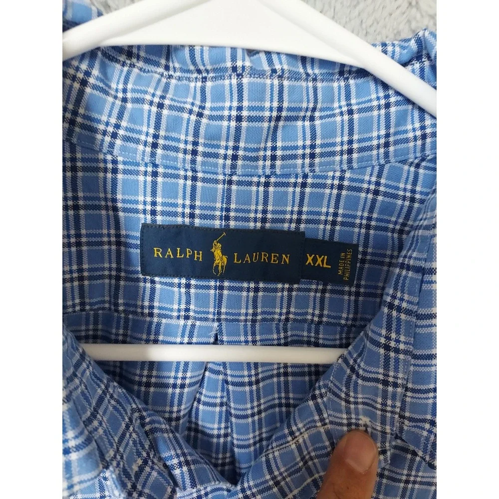 NEW Polo Ralph Lauren Shirt Mens XXL Flesh Pony Button Down Oxford Midweight 2XL